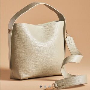 Anthropologie Sage Green Shoulder Bag